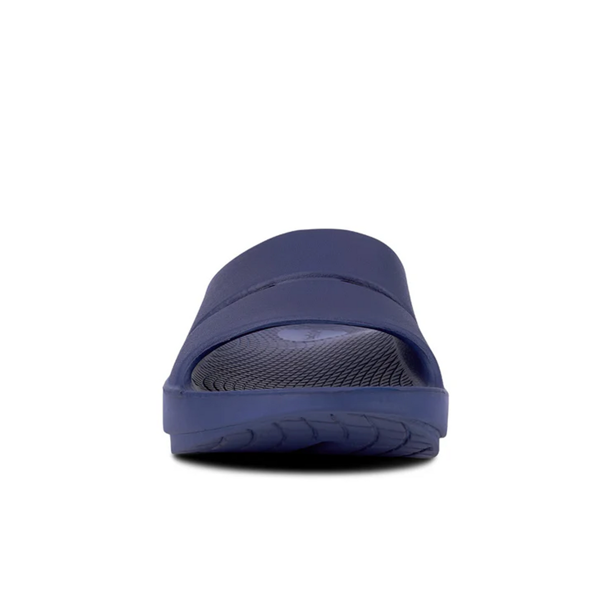 Oofos OOahh Slide Sandal (Unisex) - Navy Sandal - Slide - The Heel Shoe Fitters