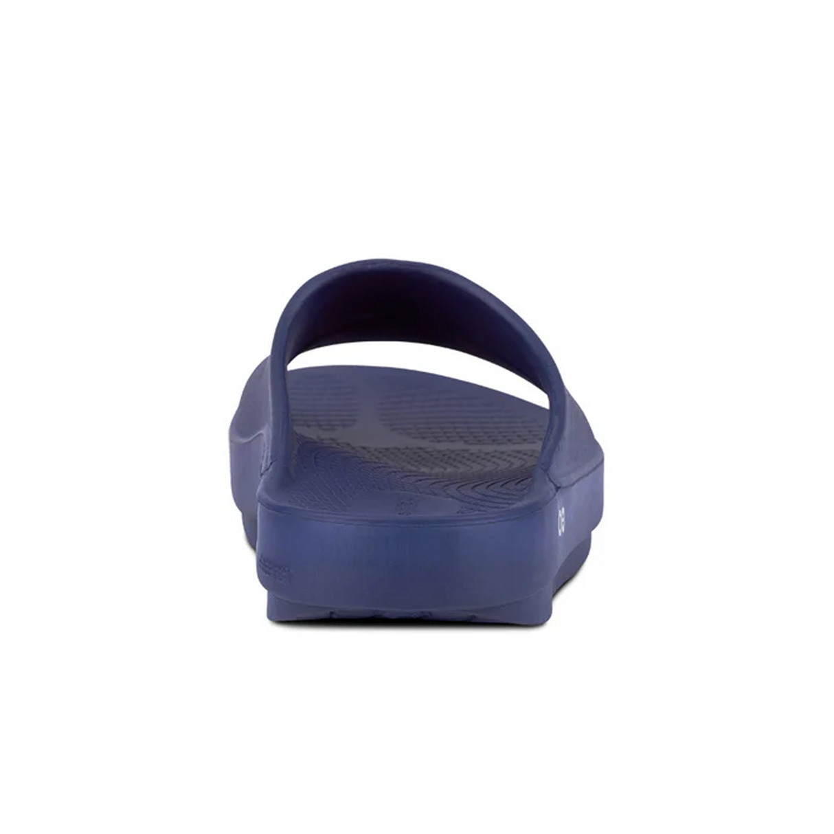 Oofos OOahh Slide Sandal (Unisex) - Navy Sandal - Slide - The Heel Shoe Fitters
