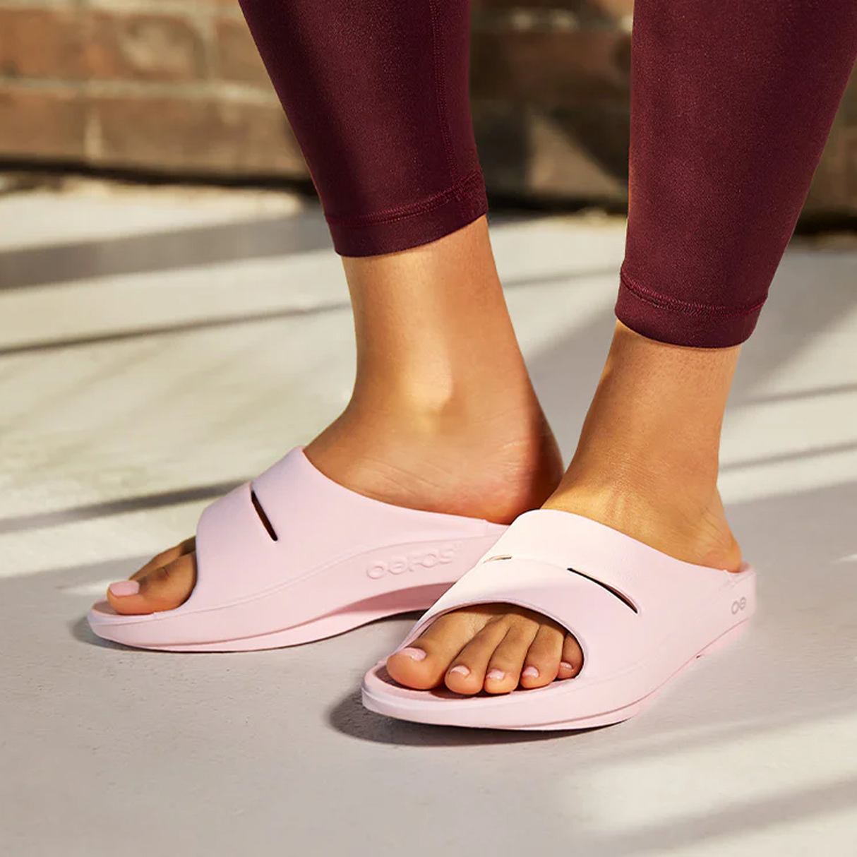 Oofos OOahh Slide Sandal (Women) - Primrose