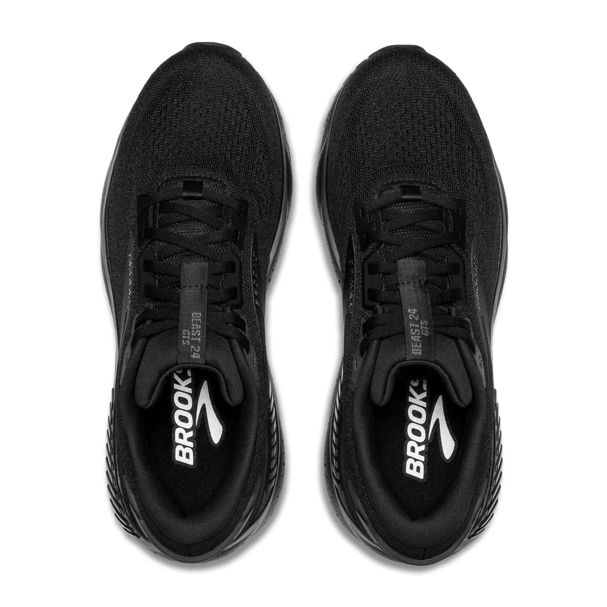 Brooks Beast GTS 24 Running Shoe (Men) - Black/Black/Ebony Athletic - Running - Motion Control - The Heel Shoe Fitters