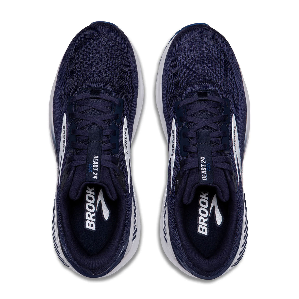Brooks Beast GTS 24 Running Shoe (Men) - Peacoat/True Navy/White Athletic - Running - Motion Control - The Heel Shoe Fitters