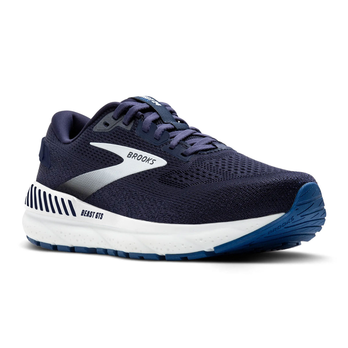Brooks Beast GTS 24 Running Shoe (Men) - Peacoat/True Navy/White Athletic - Running - Motion Control - The Heel Shoe Fitters