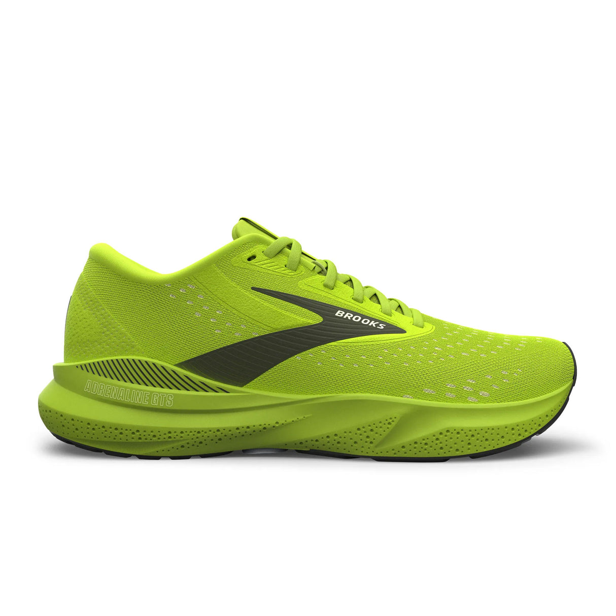 Brooks Adrenaline GTS 24 Running Shoe (Men) - Acid Lime/Sunny Lime/Navy Athletic - Running - Stability - The Heel Shoe Fitters