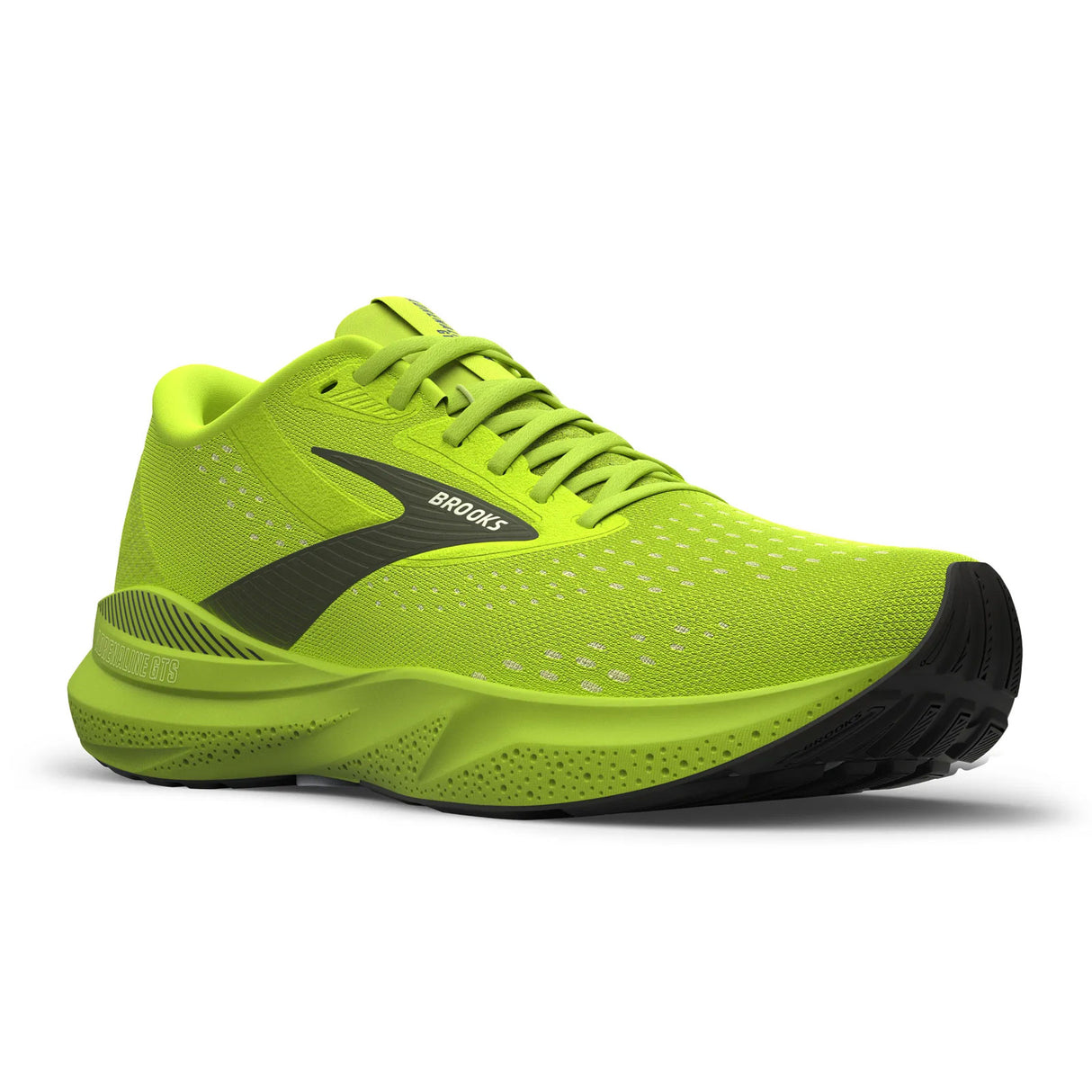 Brooks Adrenaline GTS 24 Running Shoe (Men) - Acid Lime/Sunny Lime/Navy Athletic - Running - Stability - The Heel Shoe Fitters
