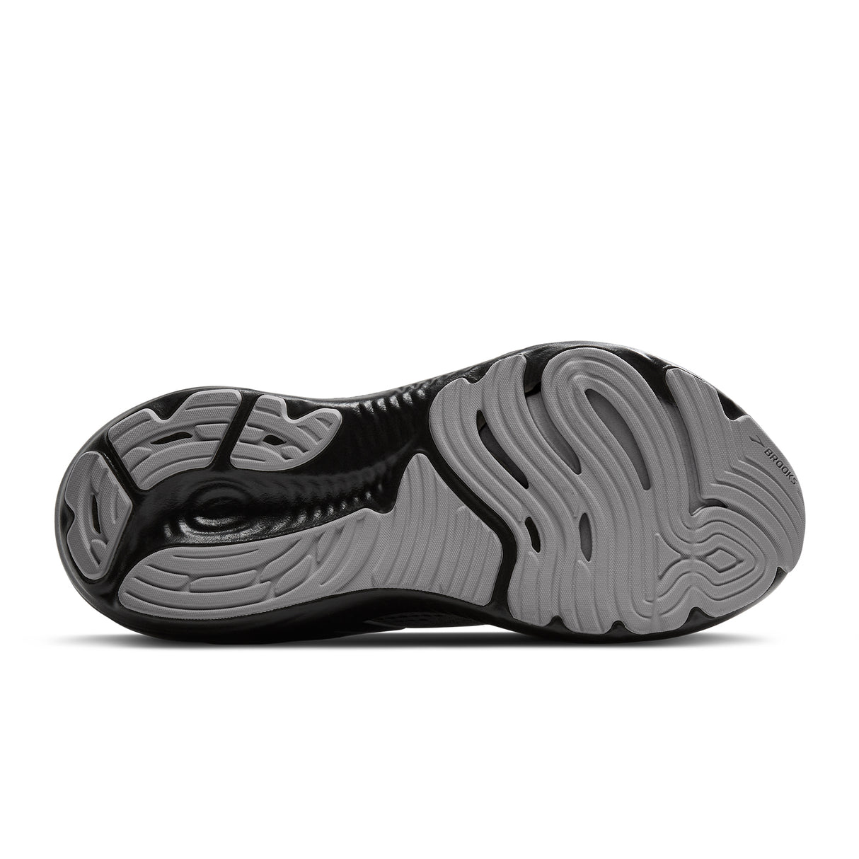 Brooks Glycerin GTS 22 Running Shoe (Men) - Primer Gray/Ebony/Bluewash Athletic - Running - Stability - The Heel Shoe Fitters