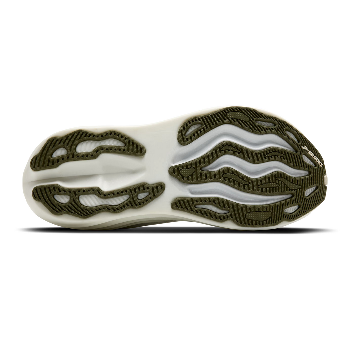 Brooks Glycerin Max Running Shoe (Men) - Grey/Dusty Olive/Tea Athletic - Running - Cushion - The Heel Shoe Fitters