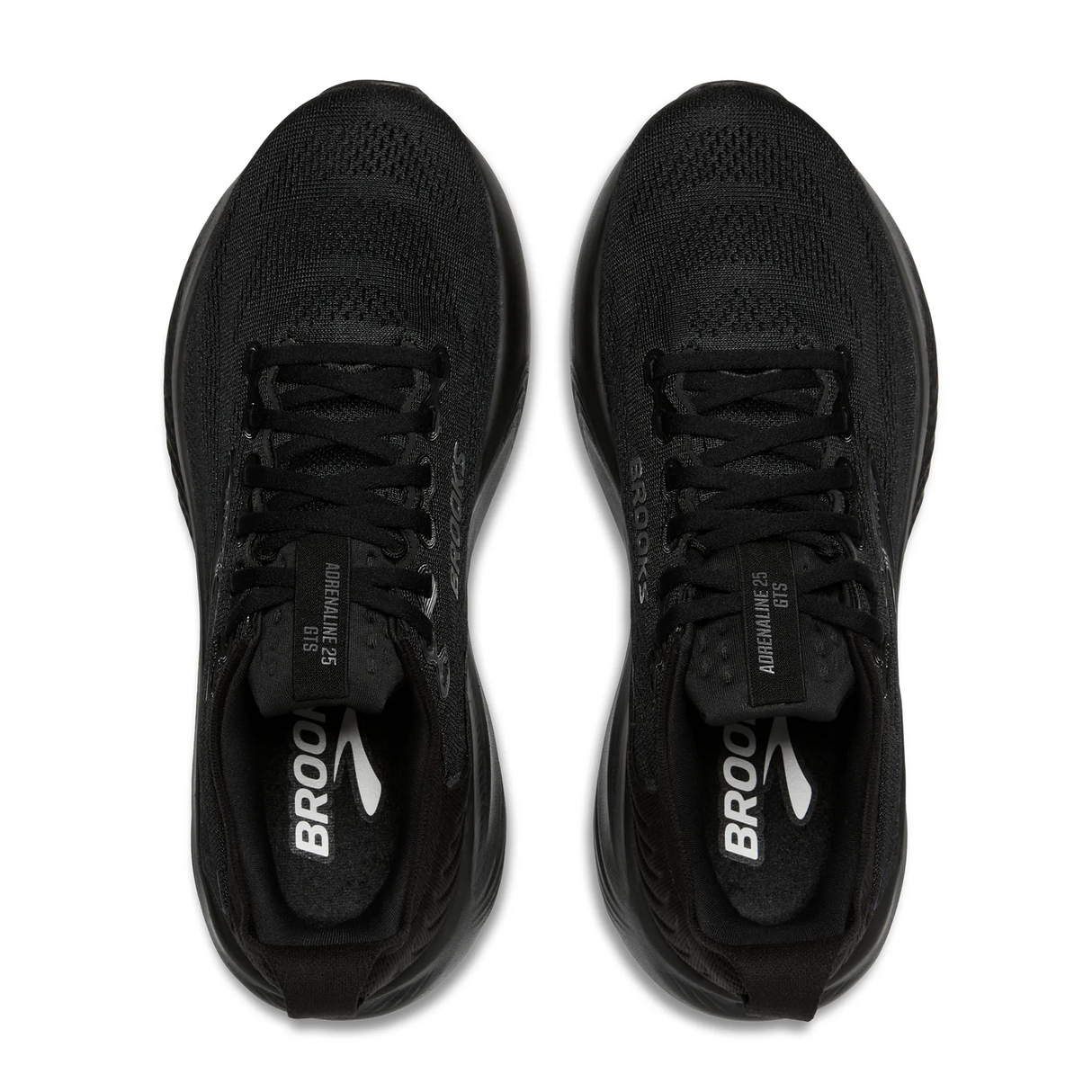 Brooks Adrenaline GTS 25 Running Shoe (Women) - Black/Black/Ebony Athletic - Running - Stability - The Heel Shoe Fitters