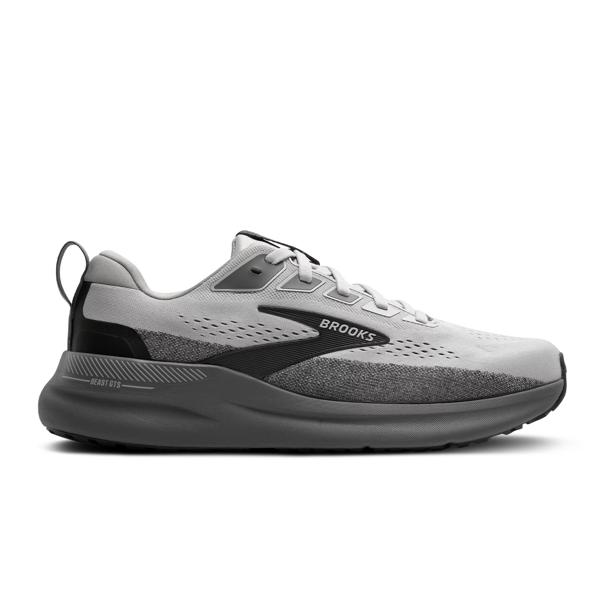 Brooks Beast GTS 26 Running Shoe (Men) - Gray/Gray/Blackened Pearl Athletic - Running - Motion Control - The Heel Shoe Fitters