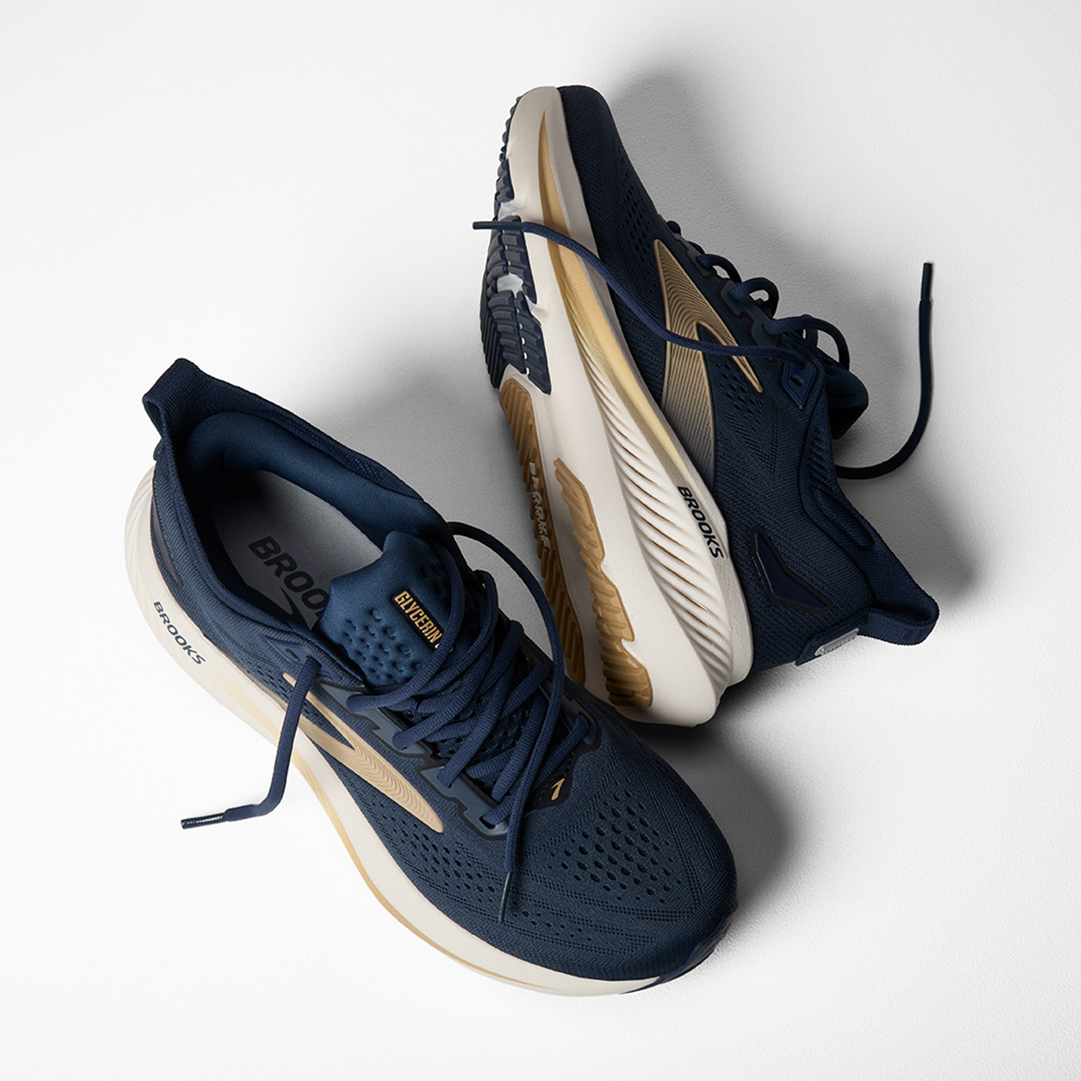 Brooks Glycerin 23 Running Shoe (Men) - Blue/Spellbound/Starfish