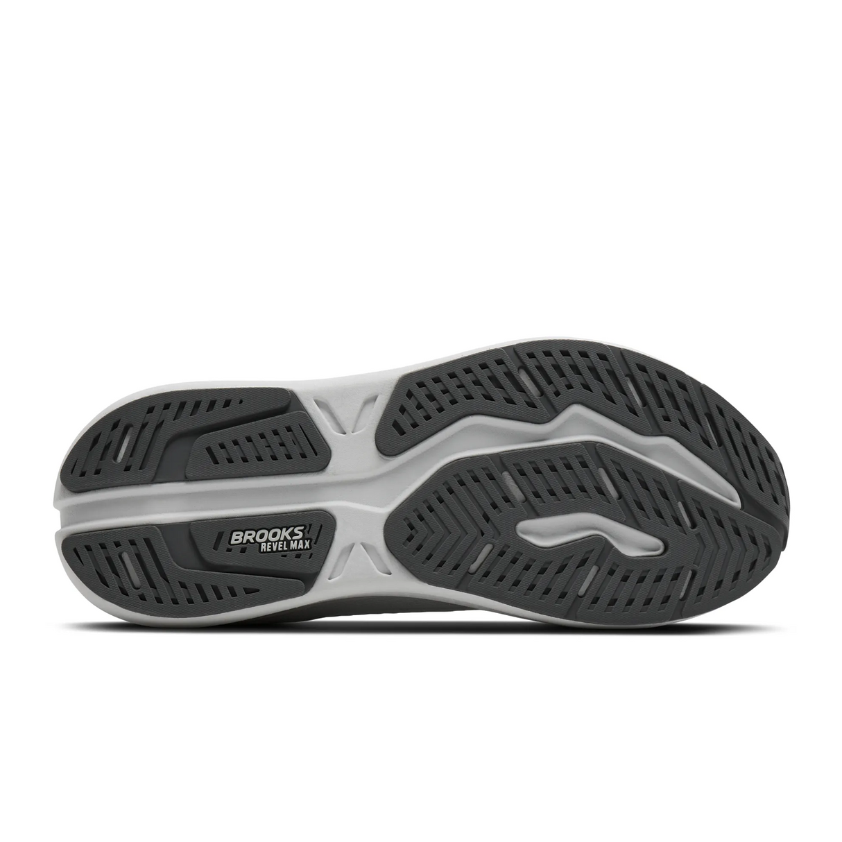 Brooks Revel Max Running Shoe (Men) - Oyster Mushroom/Poppy Seed