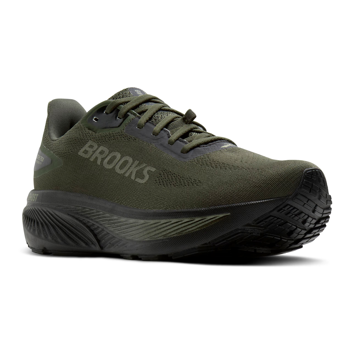 Brooks Ghost 18 GTX Running Shoe (Men) - Forest/Black/Metallic