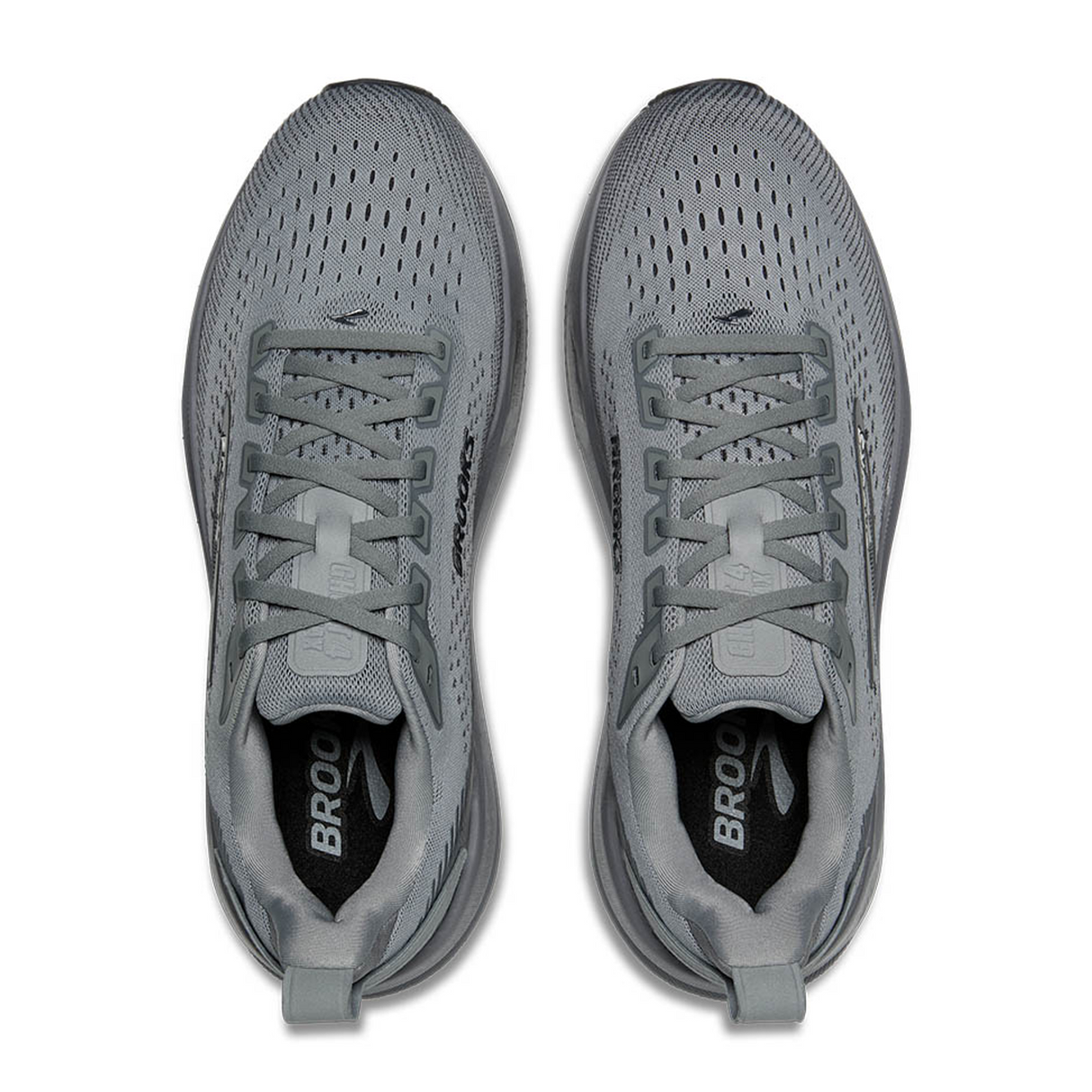 Brooks Ghost Max 4 Running Shoe (Men) - Grey/Grey/Ebony