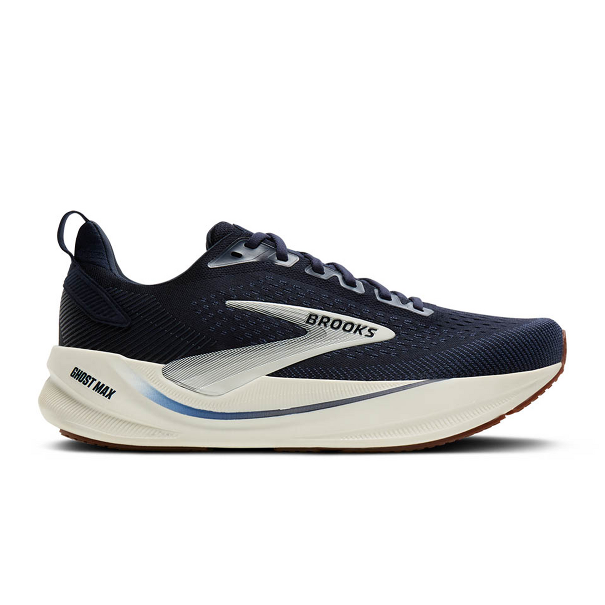 Brooks Ghost Max 4 Running Shoe (Men) - Navy/Navy/Biscuit