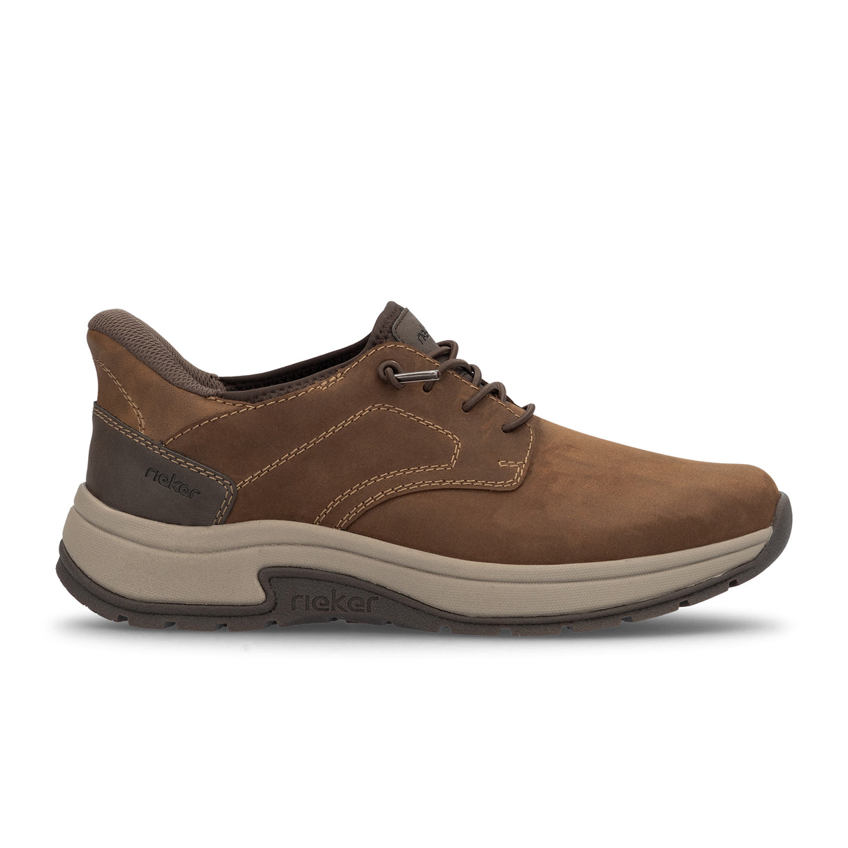 Rieker Bruce 11050-22 Lace Up (Men) - Noce/Moro Dress-Casual - Oxford - The Heel Shoe Fitters