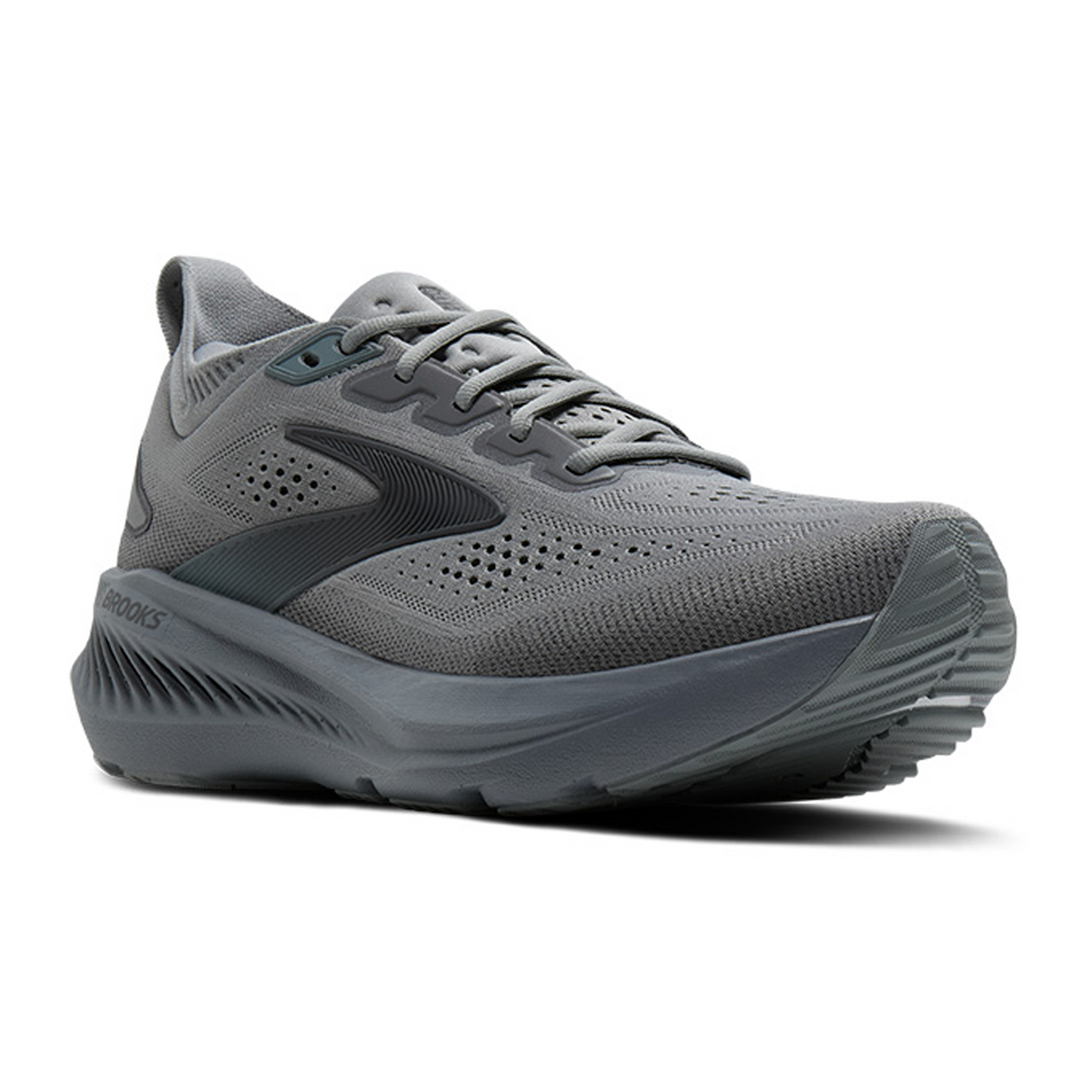 Brooks Glycerin GTS 23 Running Shoe (Men) - Grey/Blackened Pearl/Black