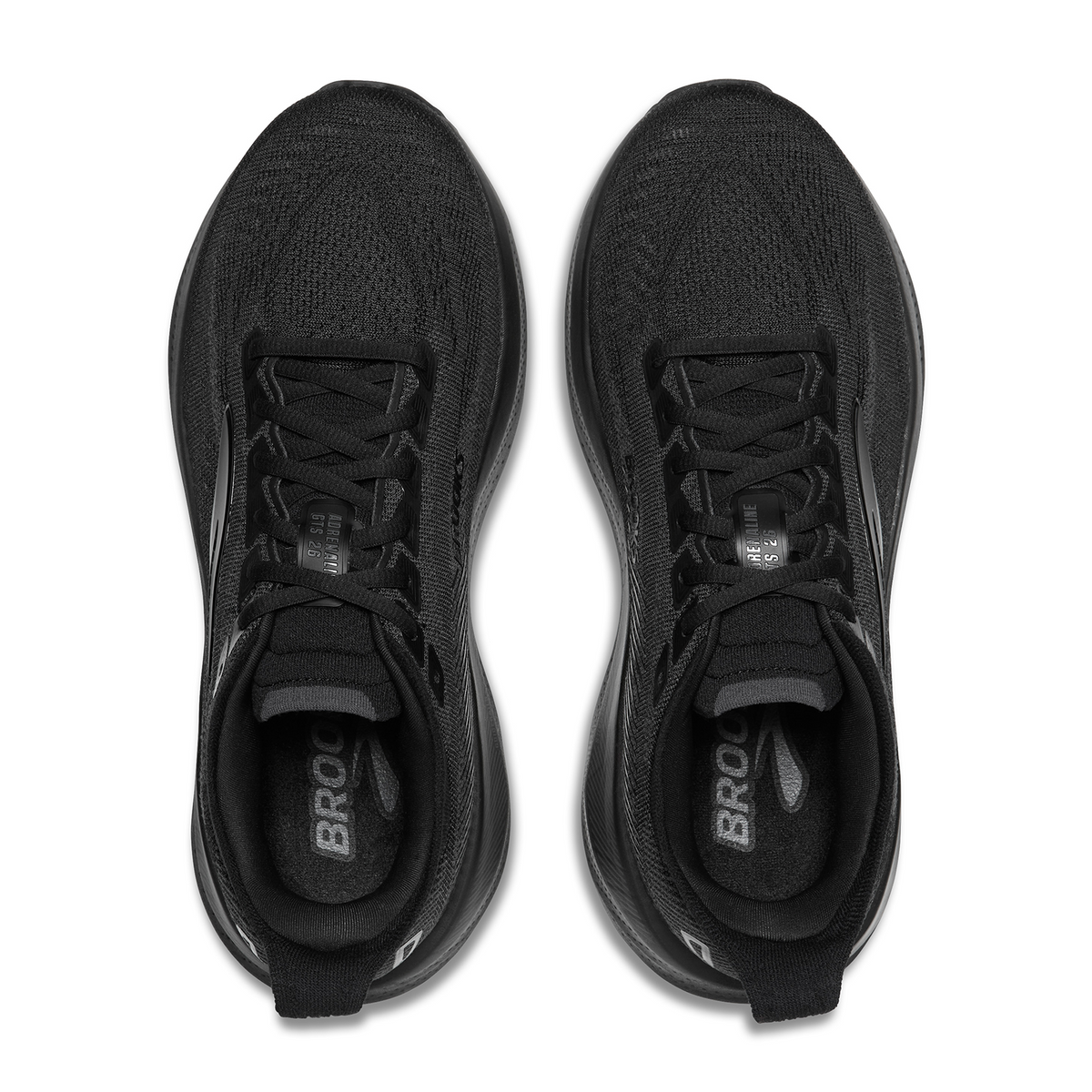 Brooks Adrenaline GTS 26 Running Shoe (Men) - Black/Black/Ebony