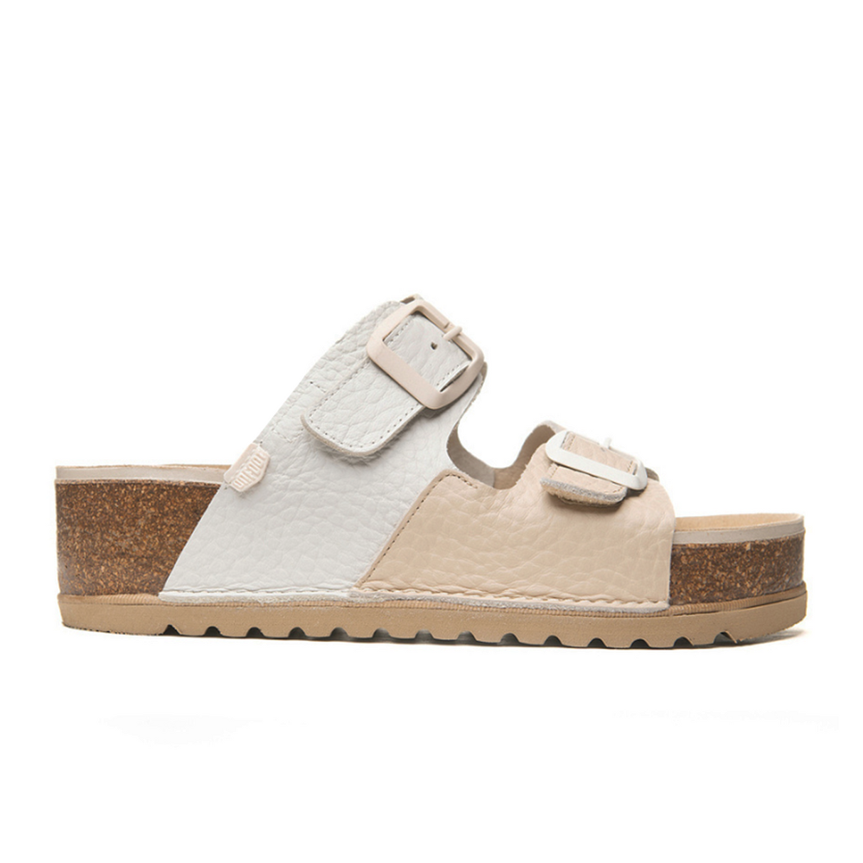 On Foot Seattle Slide Sandal (Women) - Beige/Blanco Sandal - Slide - The Heel Shoe Fitters