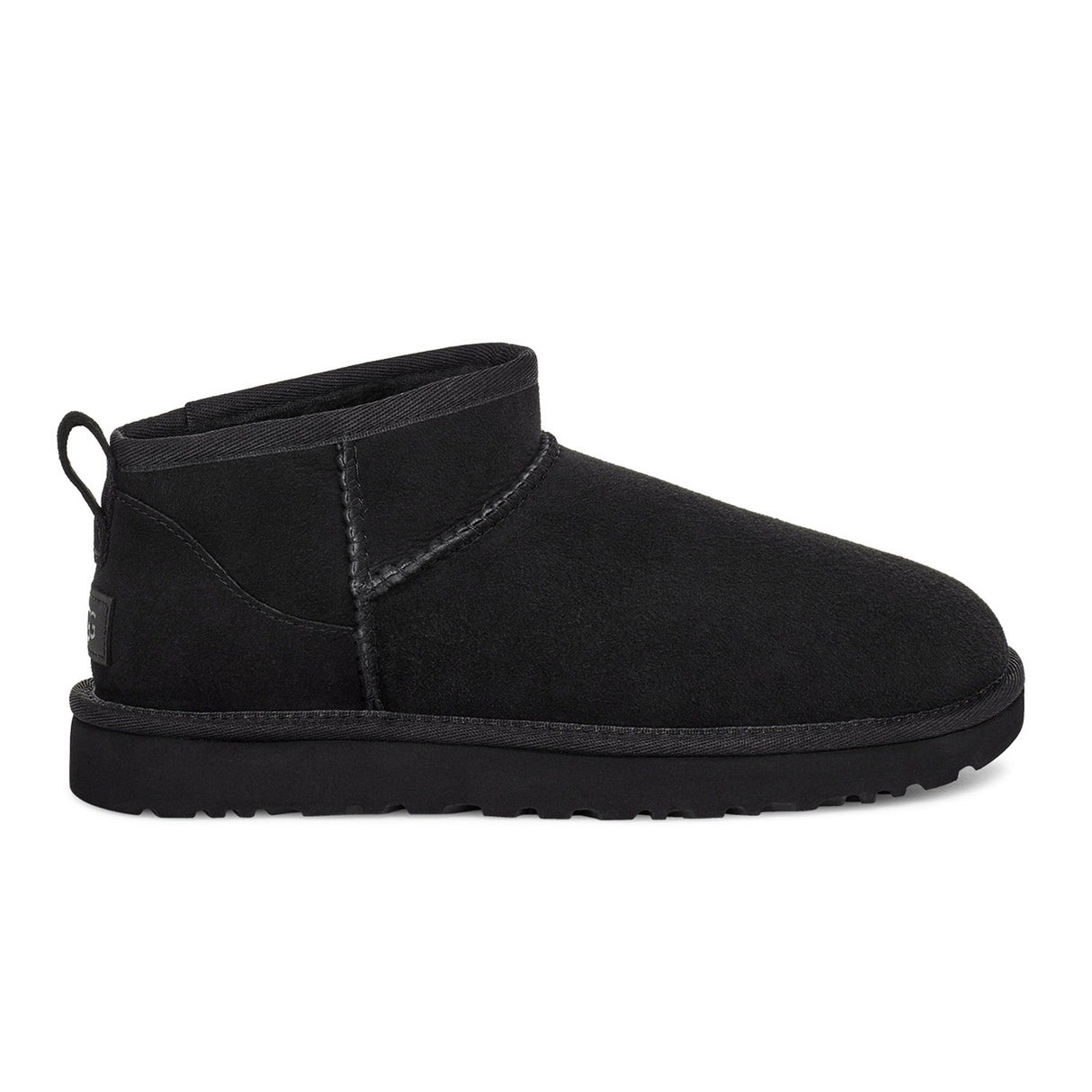 UGG® Classic Ultra Mini (Women) - Black Boots - Casual - Low - The Heel Shoe Fitters