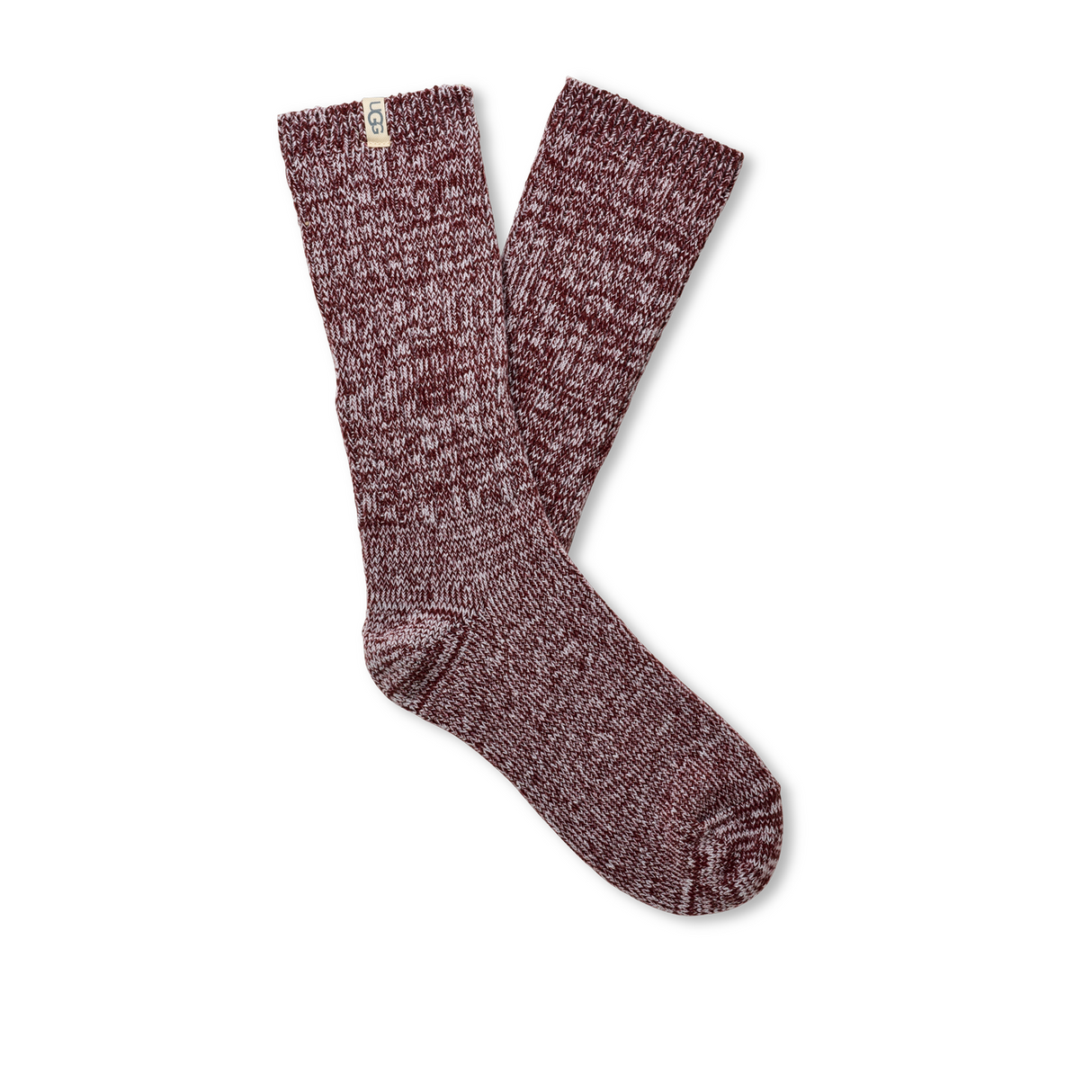 UGG® Rib Knit Slouchy Crew Sock 3 Pack (Women) - Chroma Pink/Putty/Wild Grape Accessories - Socks - Lifestyle - The Heel Shoe Fitters