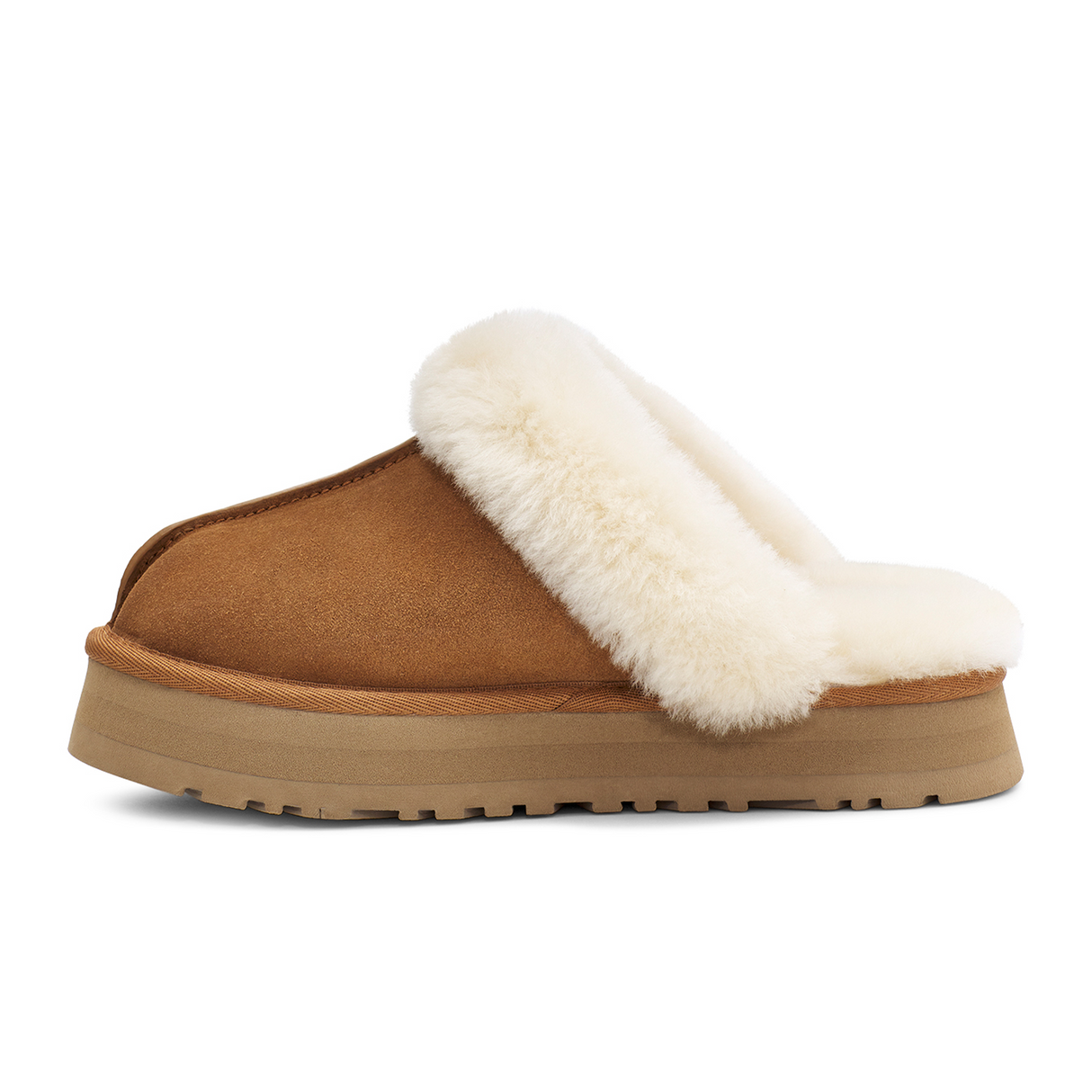 UGG® Disquette Slipper (Women) - Chestnut Dress-Casual - Slipper - The Heel Shoe Fitters