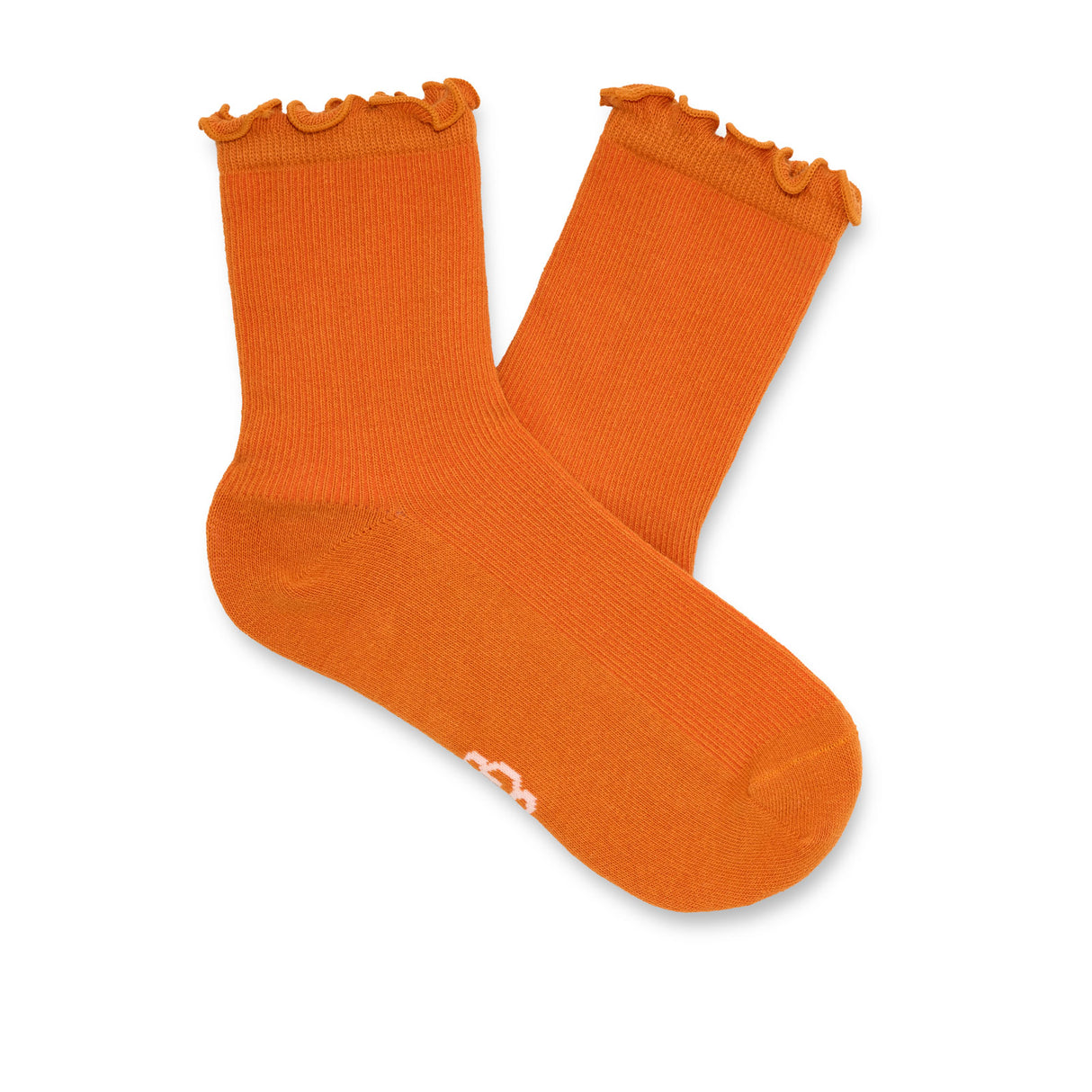 UGG® Karsyn Lettuce Edge Sock (Women) - Dark Apricot Accessories - Socks - Lifestyle - The Heel Shoe Fitters