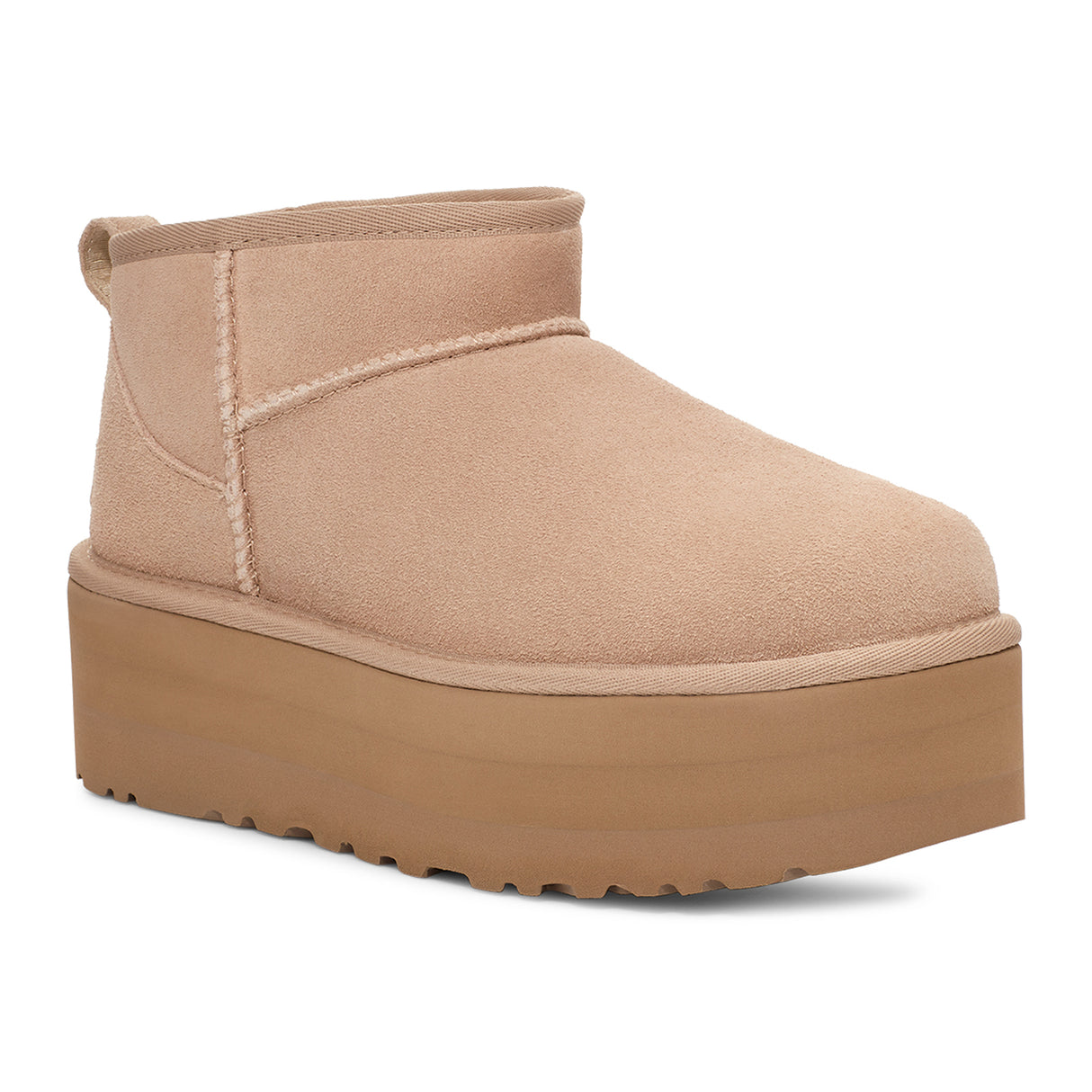 UGG® Classic Ultra Mini Platform (Women) - Sand Boots - Casual - Low - The Heel Shoe Fitters