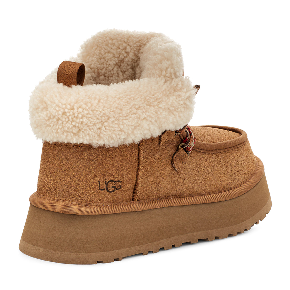 UGG® Funkarra Cabin Cuff (Women) - Chestnut Boots - Casual - Low - The Heel Shoe Fitters