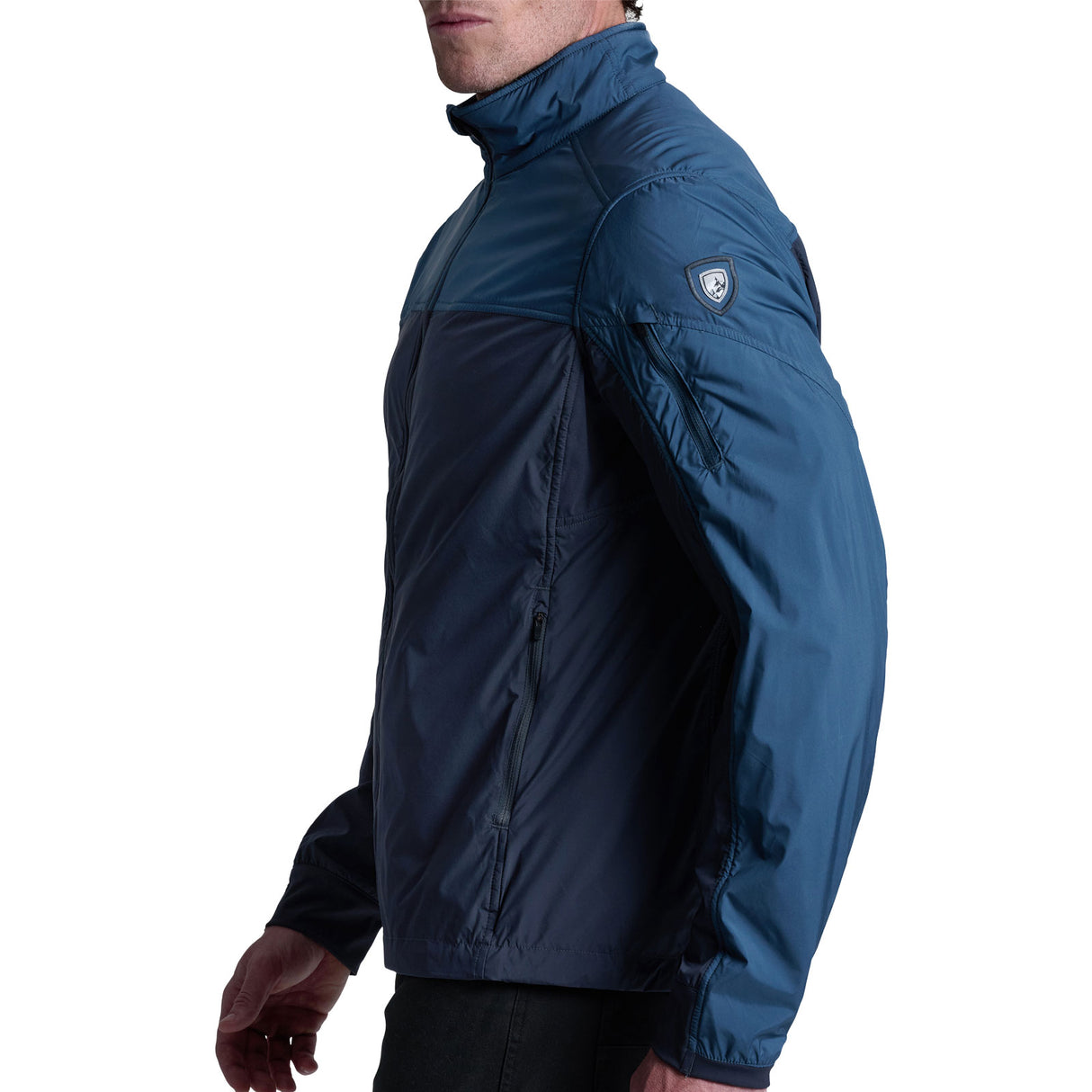 Kuhl The One Jacket (Men) - Dark Storm/Mutiny Blue Apparel - Jacket - Lightweight - The Heel Shoe Fitters
