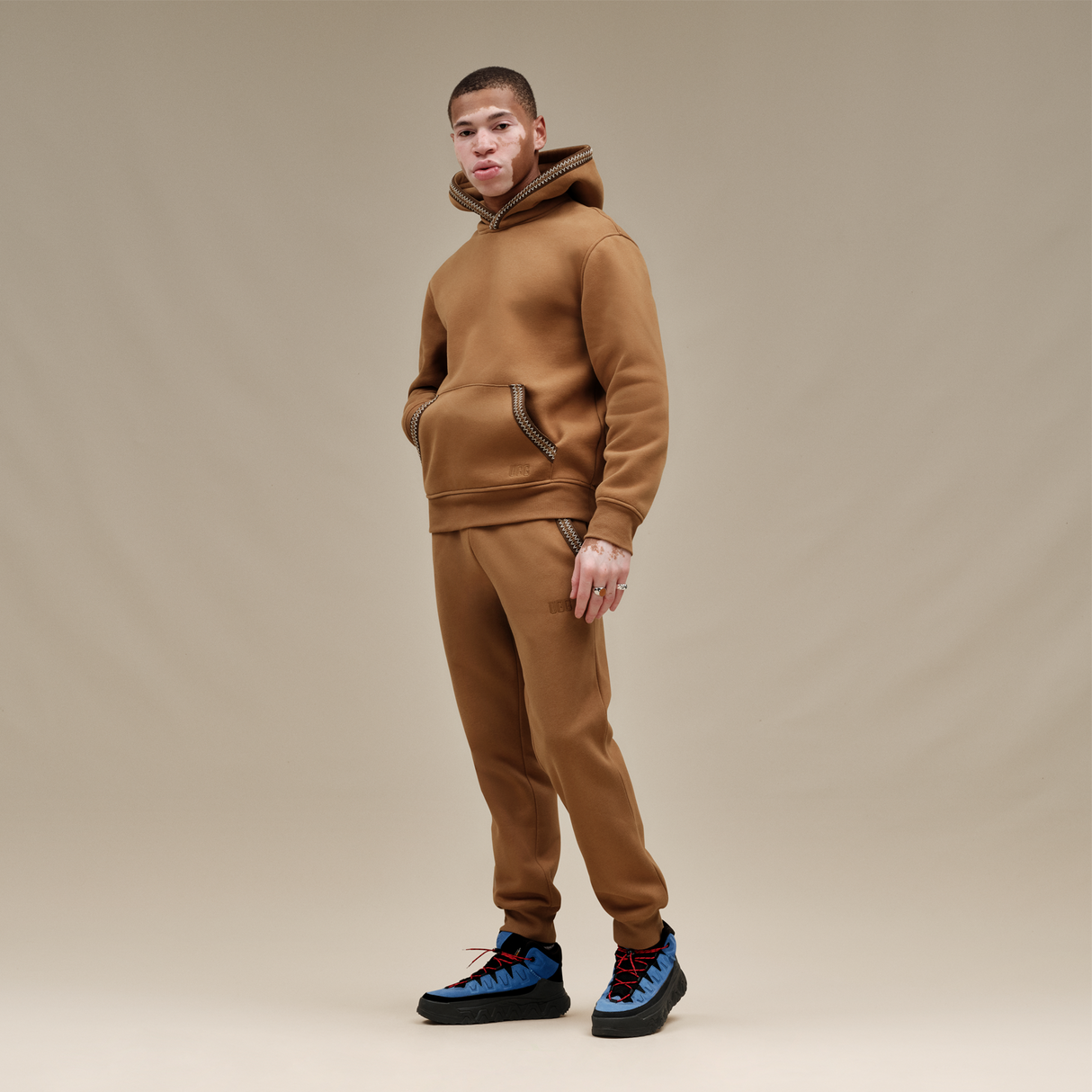 UGG® Tasman Hoodie (Unisex) - Chestnut Apparel - Top - Sweatshirt - The Heel Shoe Fitters