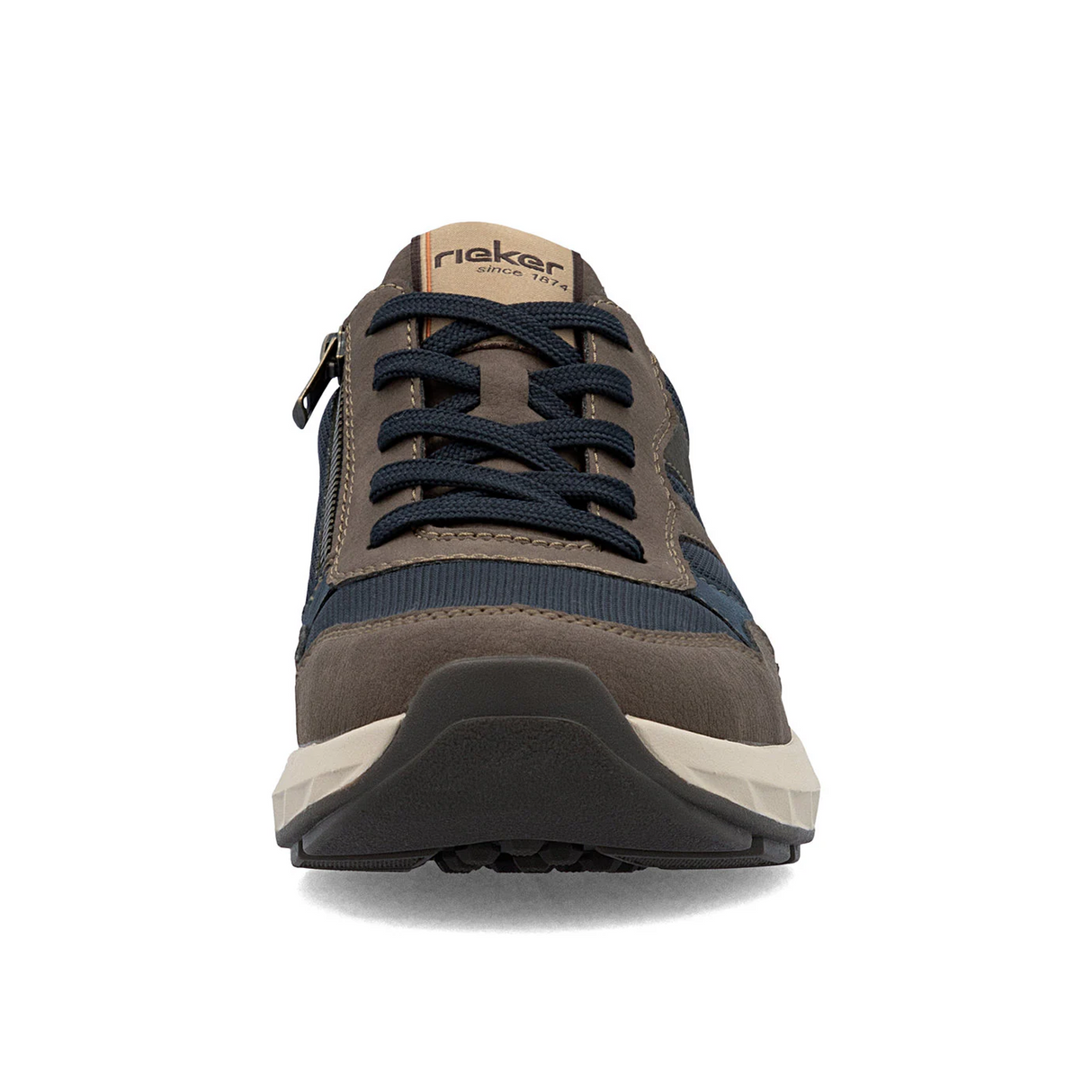 Rieker 11501 Bruce Sneaker (Men) - Gaucho/Ozean/Ozean/Stromboli/Pfeffer Dress-Casual - Oxford - The Heel Shoe Fitters