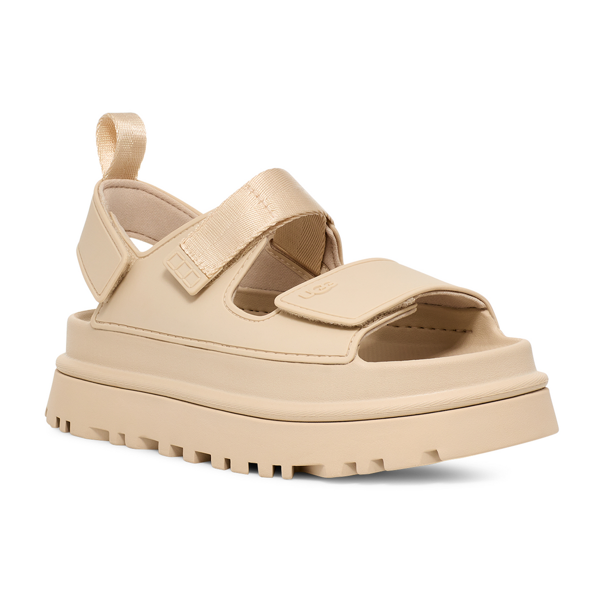 UGG® GoldenGlow (Women) - Sea Salt Sandal - Backstrap - The Heel Shoe Fitters