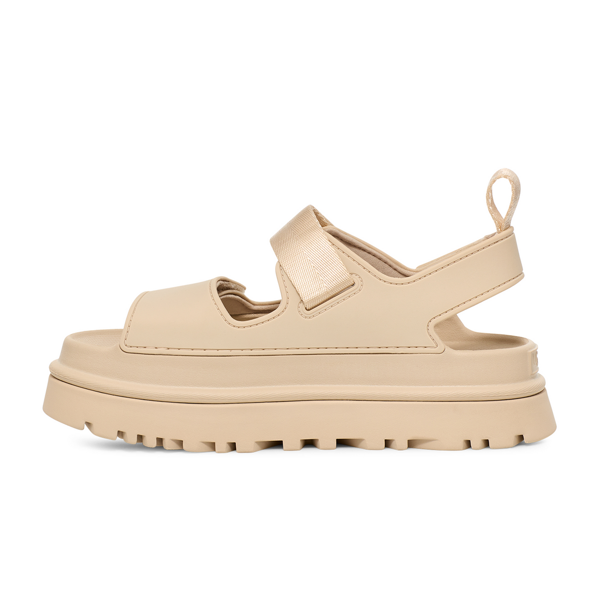 UGG® GoldenGlow (Women) - Sea Salt Sandal - Backstrap - The Heel Shoe Fitters