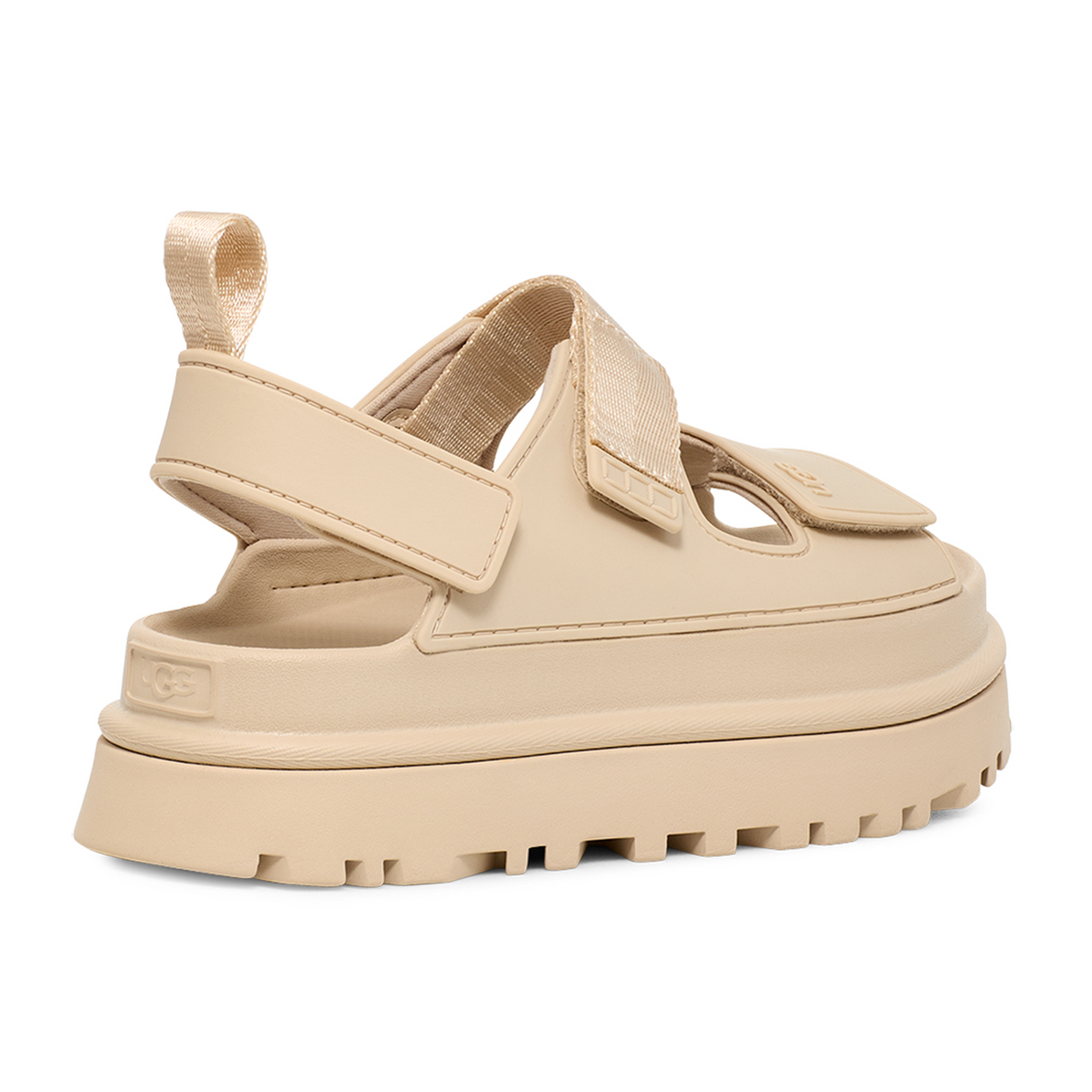 UGG® GoldenGlow (Women) - Sea Salt Sandal - Backstrap - The Heel Shoe Fitters