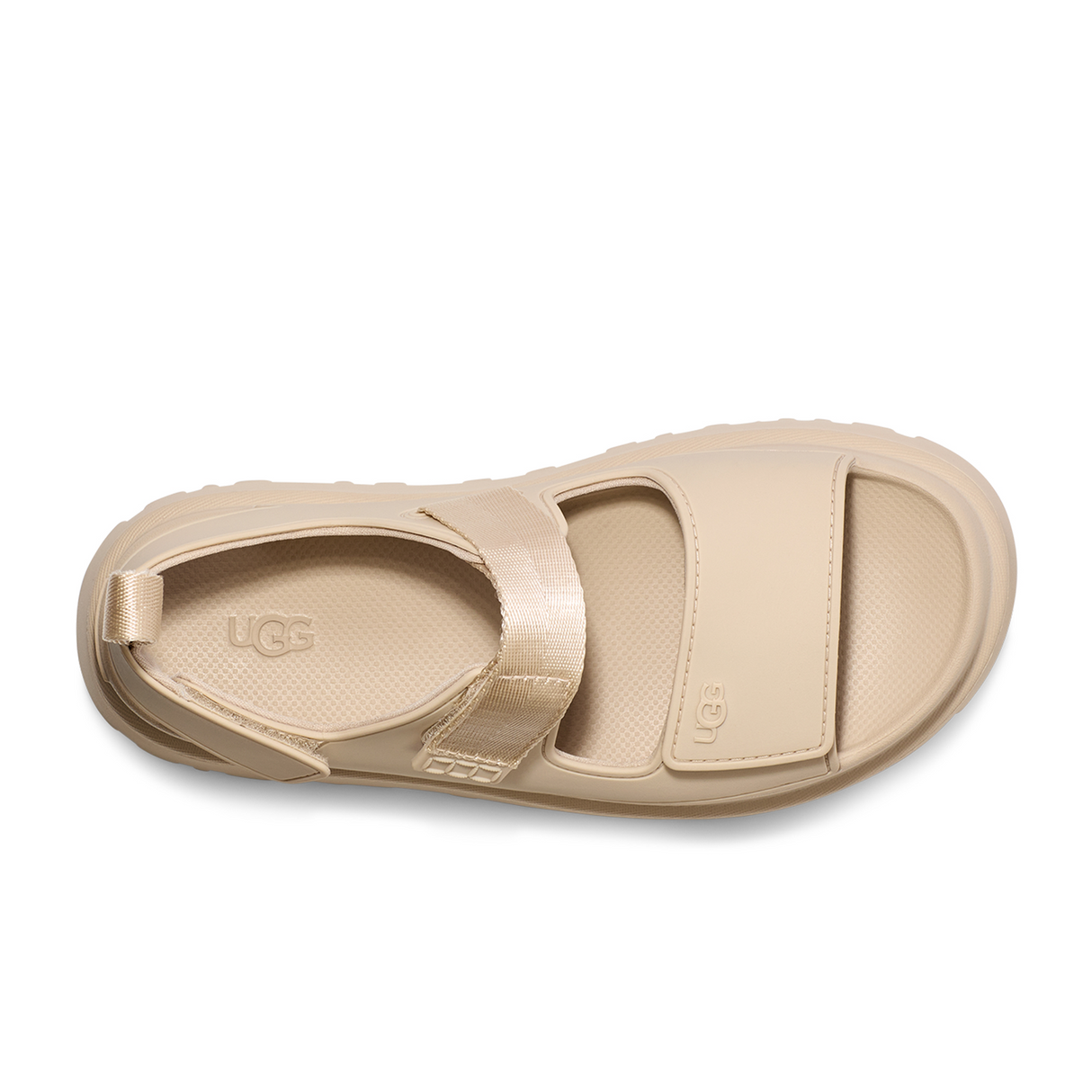 UGG® GoldenGlow (Women) - Sea Salt Sandal - Backstrap - The Heel Shoe Fitters