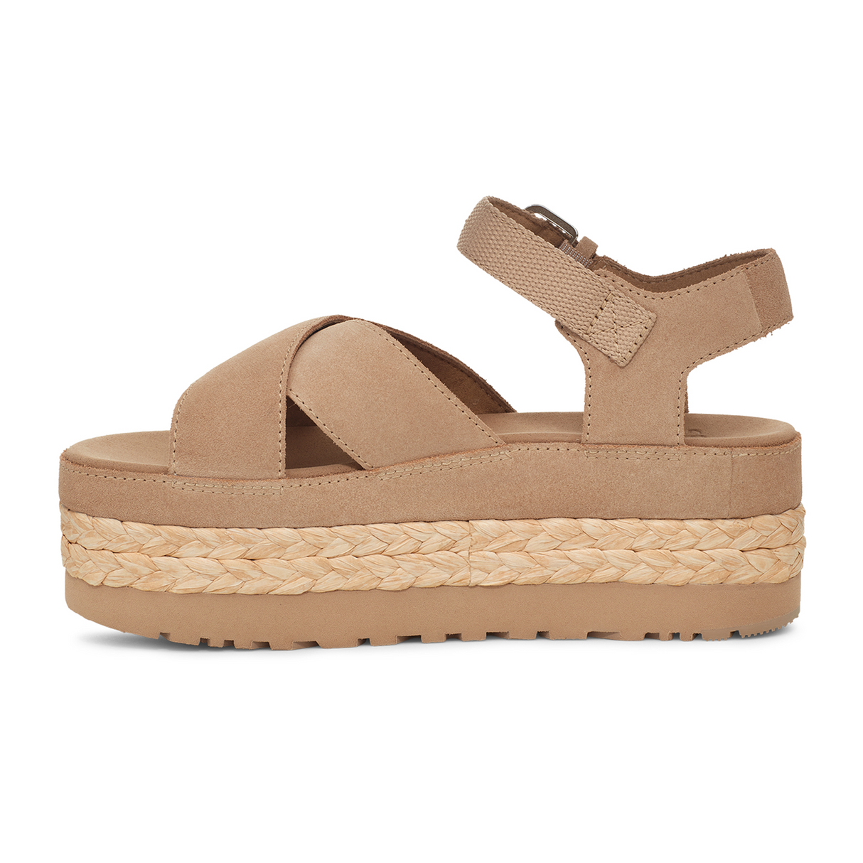 UGG® Aubrey Ankle (Women) - Sand Sandal - Backstrap - The Heel Shoe Fitters