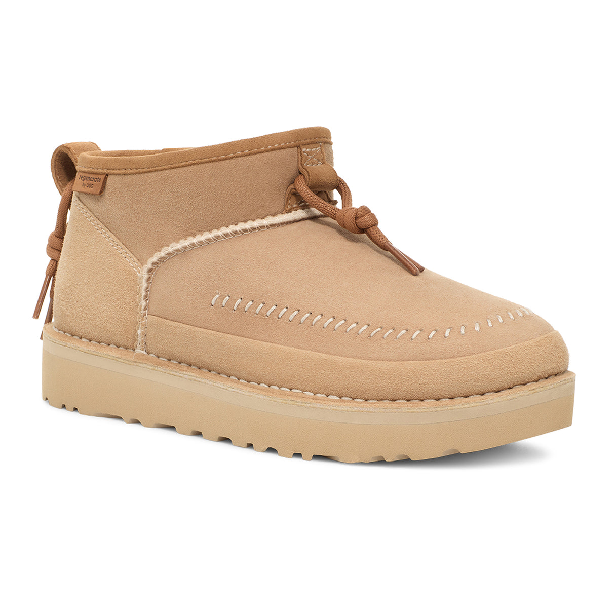 UGG® Ultra Mini Crafted Regenerate (Women) - Sand Boots - Casual - Low - The Heel Shoe Fitters