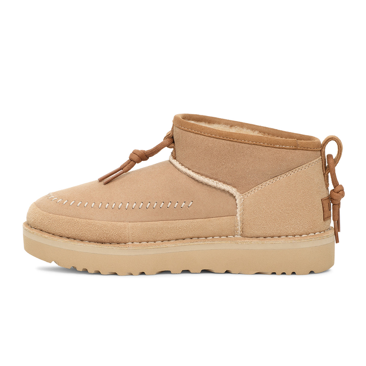 UGG® Ultra Mini Crafted Regenerate (Women) - Sand Boots - Casual - Low - The Heel Shoe Fitters