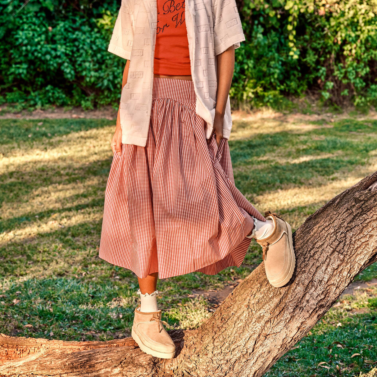 UGG® Ultra Mini Crafted Regenerate (Women) - Sand Boots - Casual - Low - The Heel Shoe Fitters