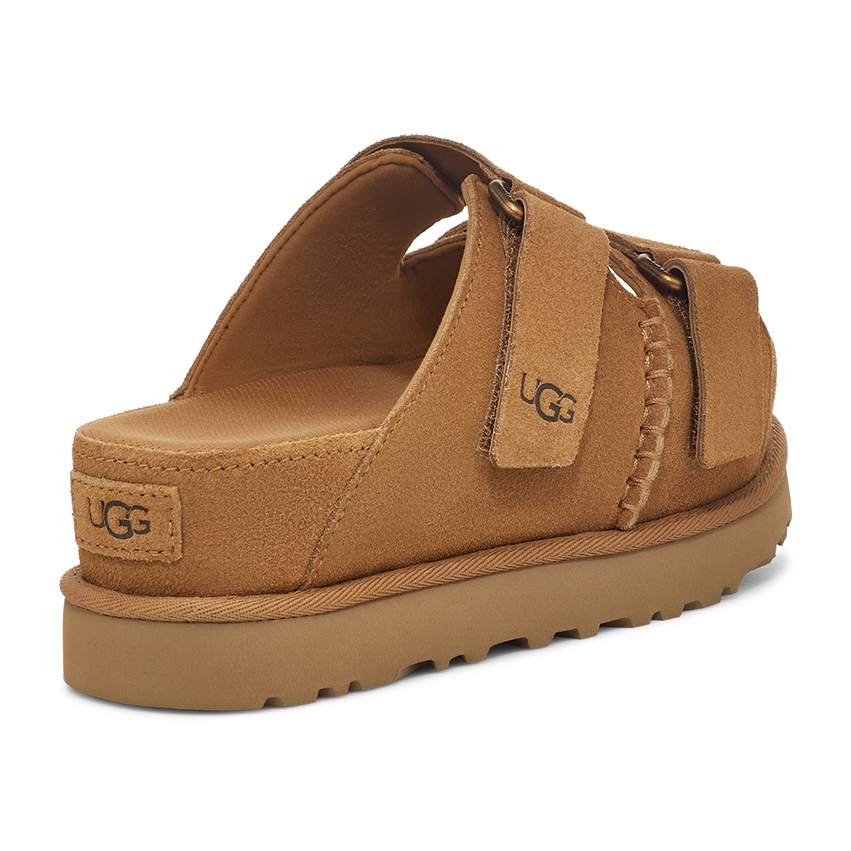 UGG® Goldenstar Hi Slide (Women) - Chestnut Sandal - Slide - The Heel Shoe Fitters