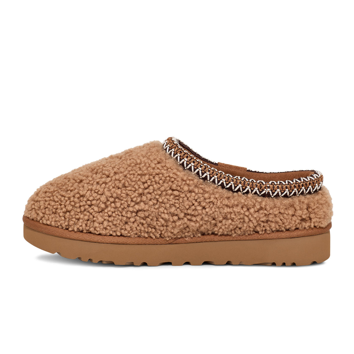 UGG® Tasman Maxi Curly Slipper (Women) - Chestnut Dress-Casual - Slipper - The Heel Shoe Fitters