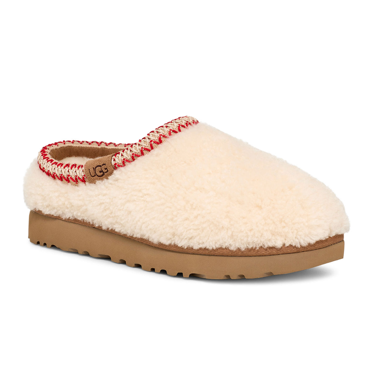 UGG® Tasman Maxi Curly Slipper (Women) - Natural Dress-Casual - Slipper - The Heel Shoe Fitters