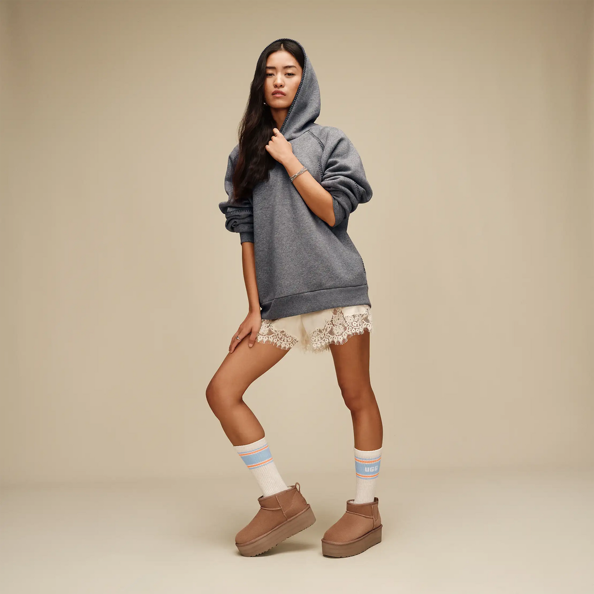 UGG® Classic Hoodie (Women) Apparel - Top - Sweatshirt - The Heel Shoe Fitters