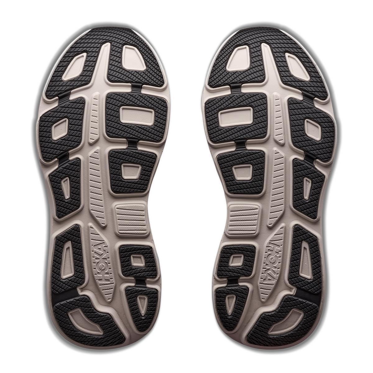 Hoka Bondi 9 Running Shoe (Men) - Black/River Rock Grey