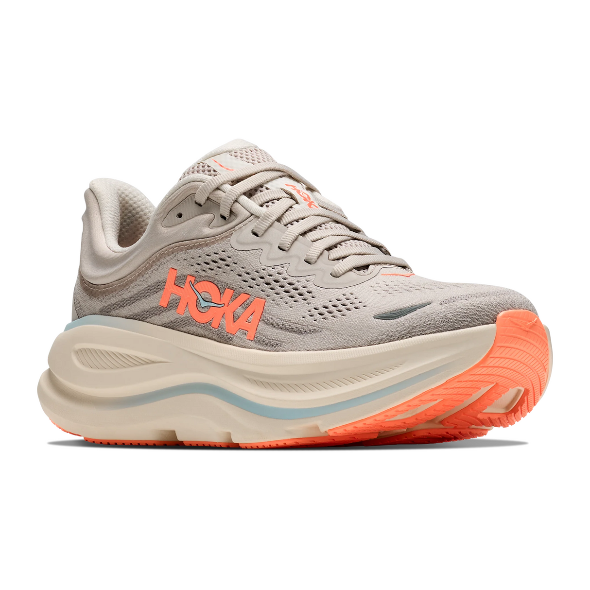 Hoka Bondi 9 Running Shoe (Women) - River Rock Grey/Mineral Ore