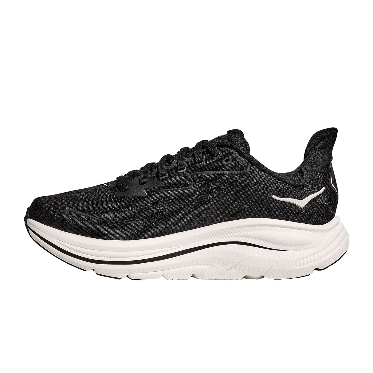 Hoka Clifton 10 Running Shoe (Women) - Black/White