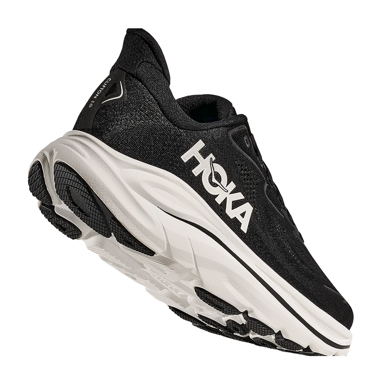 Hoka Clifton 10 Running Shoe (Women) - Black/White