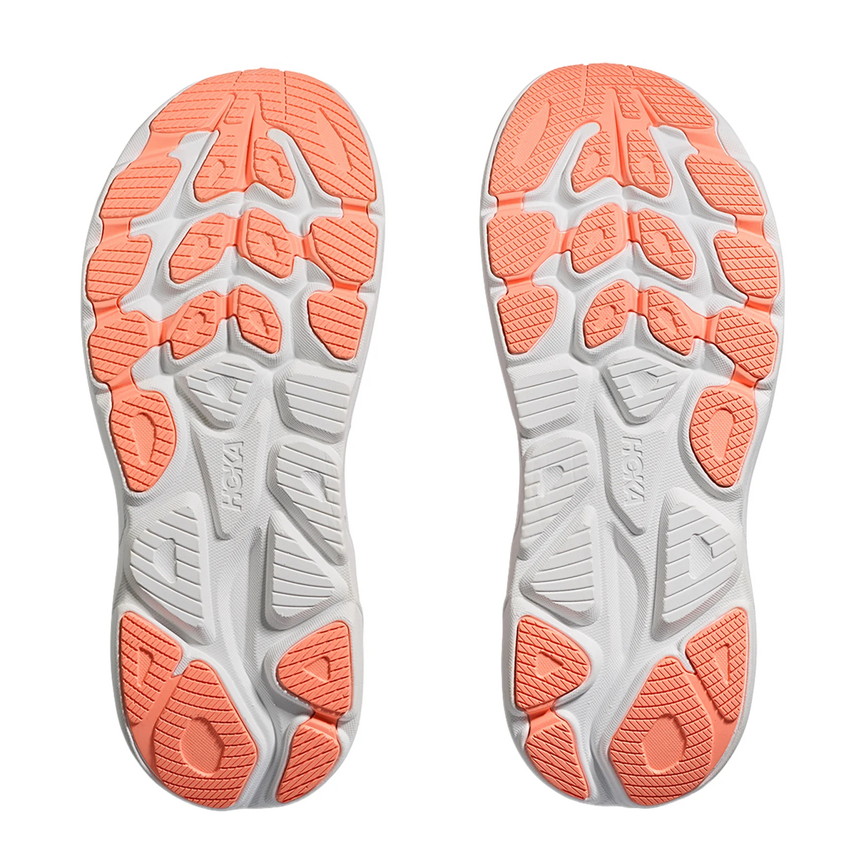 Hoka Clifton 10 Running Shoe (Women) - Lilac Cream/Tangerine Glow