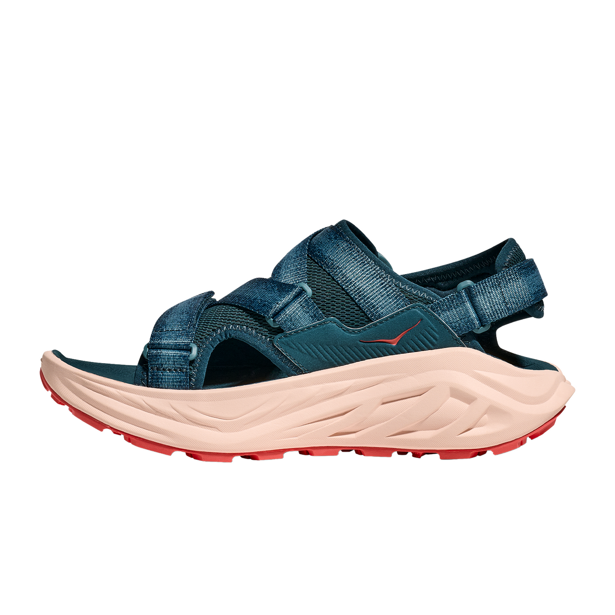Hoka Infini Hike TC Sandal (Women) - Blue Twilight/Grapefruit