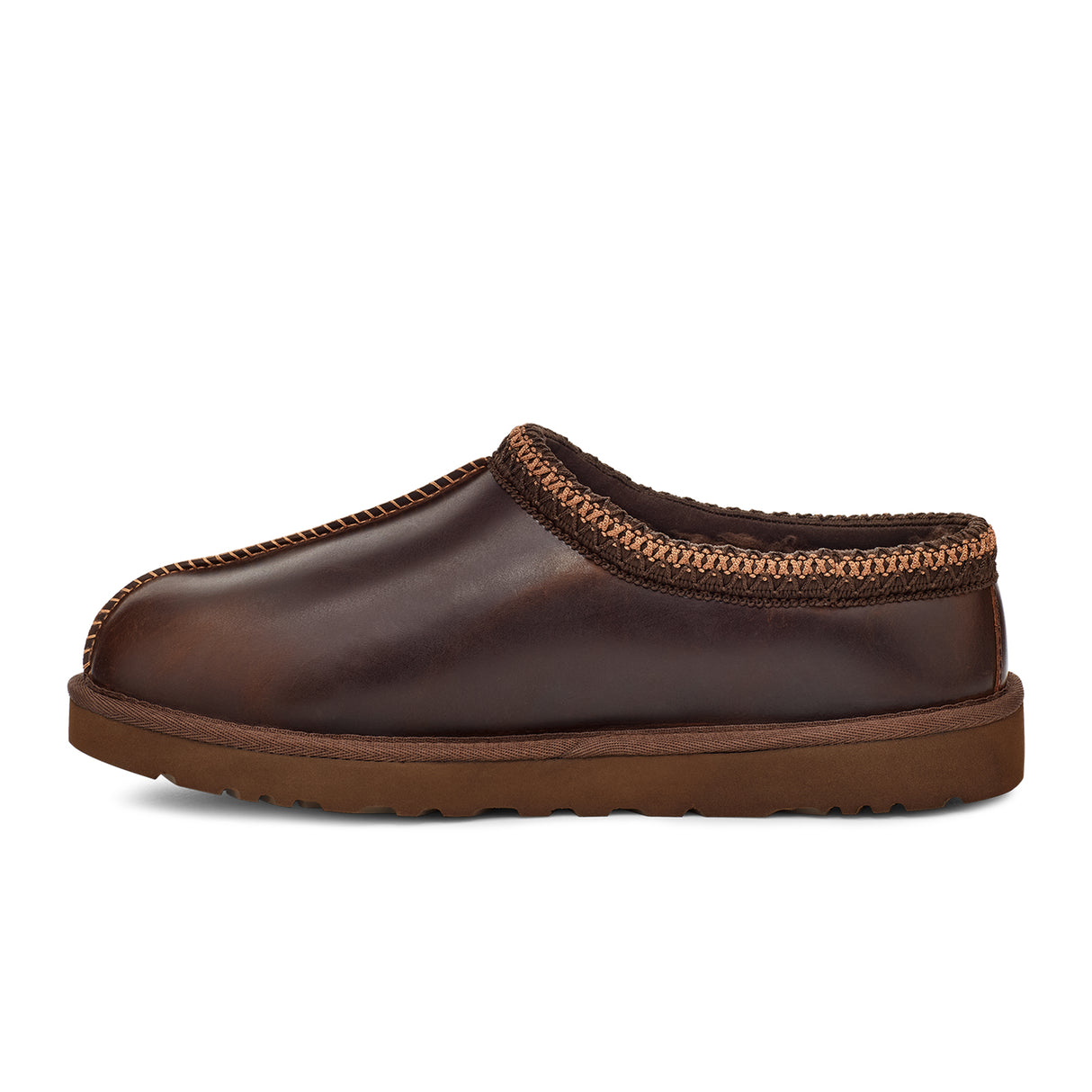 UGG® Tasman Leather Regenerate (Men) - Ironwood Dress-Casual - Slipper - The Heel Shoe Fitters