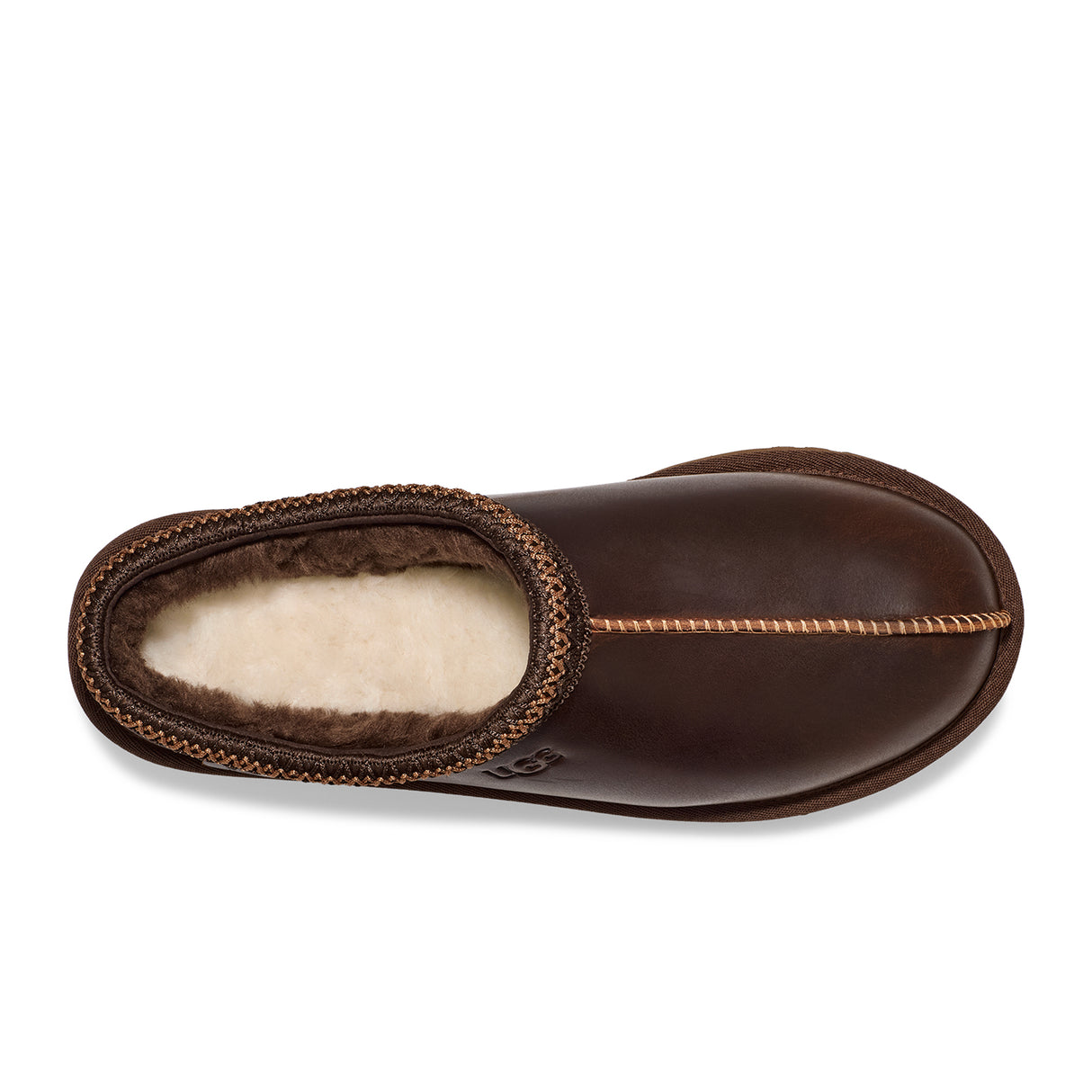UGG® Tasman Leather Regenerate (Men) - Ironwood Dress-Casual - Slipper - The Heel Shoe Fitters